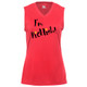 Women's Picklish Core Performance Sleeveless Shirt in Hot Coral