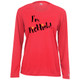Women's Picklish Core Performance Long-Sleeve Shirt in Hot Coral