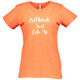 Women's Pickleball Just Gets Me Cotton T-Shirt in Vintage Orange