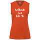 Women's Pickleball Just Gets Me Core Performance Sleeveless Shirt in Burnt Orange