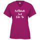 Women's Pickleball Just Gets Me Core Performance T-Shirt in Hot Pink