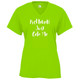 Women's Pickleball Just Gets Me Core Performance T-Shirt in Lime