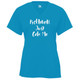 Women's Pickleball Just Gets Me Core Performance T-Shirt in Electric Blue