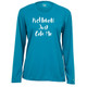 Women's Pickleball Just Gets Me Core Performance Long-Sleeve Shirt in Electric Blue