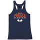 Women's Paddle Master Core Performance Racerback Tank in Navy