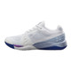 Wilson Women's Rush Pro 4.0 shoe in White/Eventide/Royal Lilac - Detail View