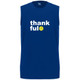 Men's Thankful Core Performance Sleeveless Shirt in Royal