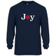 Men's JOY Core Performance Long-Sleeve Shirt in Navy