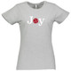 Women's JOY Cotton T-Shirt in Vintage Heather