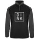 DINK UV 1/4 Zip shown in color Black. Available in men's sizes S-3XL