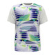 Penguin Short Sleeve Spliced Energy Stripe Crew Shirt