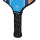 Handle and throat view of the GAMMA Quantum Series Atomic 5.0 Pickleball Paddle.