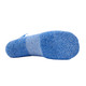 Bottom view of the Royal Blue Thorlo Pickleball Light Cushion Ankle Sock