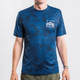 Zoomed view of PPA Sport-Tek CamoHex Polo in the color true royal.