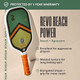 REVOLIN Revo Reach Power Pickleball Paddle - Infographic