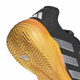 adidas Barricade 13 Court Shoe - Men's - Aurora Black/Zero Met/Spark - Heel Detail