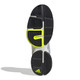 Outsole view of the adidas Pickleball Court Men's Shoe in white, silver, and black.