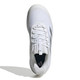 Overhead view of the adidas Avacourt 2 Women's Pickleball Shoe shown in  White/Silver/Grey.