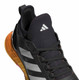 adidas adizero Ubersonic 4.1 Pickleball Court shoes for Men - Aurora Black/Zero/Spark - Detail image of laces