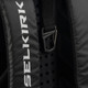 Close up view of the Selkirk PRO Performance Tour Pickleball Backpack straps in the color Black.