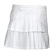 Back view of the Women's Paddletek Performance Skort in the color White.