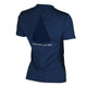 Back view of Women's Paddletek Performance Short Sleeve Tee in the color Navy.