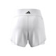 Back view of the Women's adidas Match Shorts in the color White.