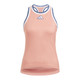 Front view of the Women's adidas Clubhouse Tank Top Wonder Clay.