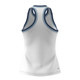 Back view of the Women's adidas Clubhouse Tank Top white
