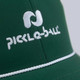 Detail of Pickle-ball Branding on Rope Hat
