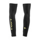 Front view of the JOOLA UV Armsleeves in Black.