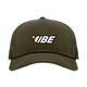 Front view of VIBE Pickleball Panel Rope Performance Hat in the color Loden.
