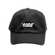 Front view of VIBE Pickleball Relaxed Performance Hat in the color Black.