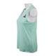 Side view of JOOLA Women's Flow Tank Top in the color Dusty Aqua.