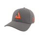Angled front view of JOOLA Perseus Hat in the color Grey.