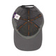 Bottom view of JOOLA Perseus Hat in the color Grey.