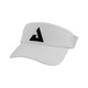 Front angled view of JOOLA Scorpeus Visor in the color White.