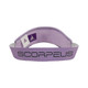 Back view of JOOLA Scorpeus Visor in the color Light Purple.