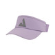 Front angled view of JOOLA Scorpeus Visor in the color Light Purple.