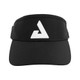 Front view of JOOLA Scorpeus Visor in the color Black.