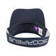 Close up view of JOOLA Scorpeus Visor in the color Navy.