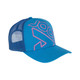 Angled view of JOOLA Trucker Hat in the color Blue.