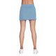 Back view of Women's Skechers GO WALK Wear Skort in the color Serenity Blue.