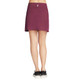 Back view of Women's Skechers GO WALK Wear Skort in the color Wine Tasting.