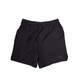 Front view of erne The Montauk Shorts with Liner in the color Jet Black.