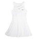 Front view of the Women's erne The Vineyard Tennis Dress in the color White.