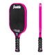 Side view and edge guard view of the Franklin FS Tour Tempo 16mm Carbon Fiber Pickleball Paddle