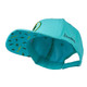 d.hudson MISTER P cap in color Seafoam/Green/Yellow with adjustable velcro closure