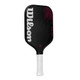 Front angled view of the Wilson Fierce Pro 13mm Carbon Fiber Pickleball Paddle.