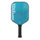 Front view of the Fierce Team 13mm Fiberglass Pickleball Paddle in Blue.